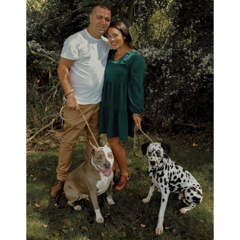 Mile High Life Slip Leads for Dogs | Heavy Duty Dog Training Leash | 5 Feet No Pull Slip Leashes w Leather Tip | Brown Rope Lead for Dogs Outside - Image 5